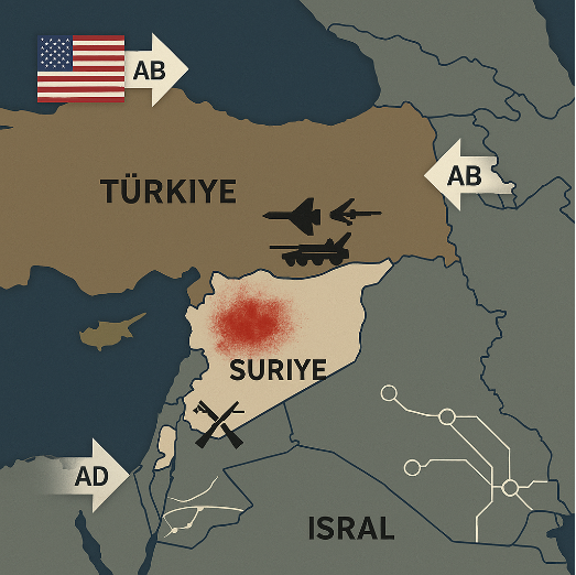 İsrail'in Dolaylı Diplomasiyle Türkiye'yi Suriye'de Provokasyonu ABD ve Batı'ya Etkileri